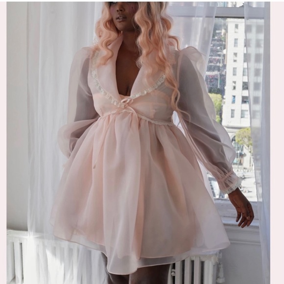 SOLD Selkie Babydoll Nightgown Dress - Picture 3 of 9